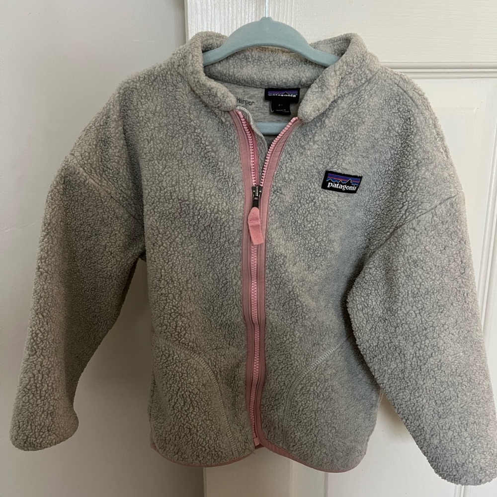 Patagonia Cream Fleece Jacket